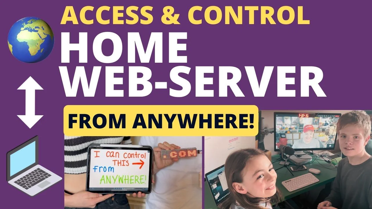 access home web server anywhere