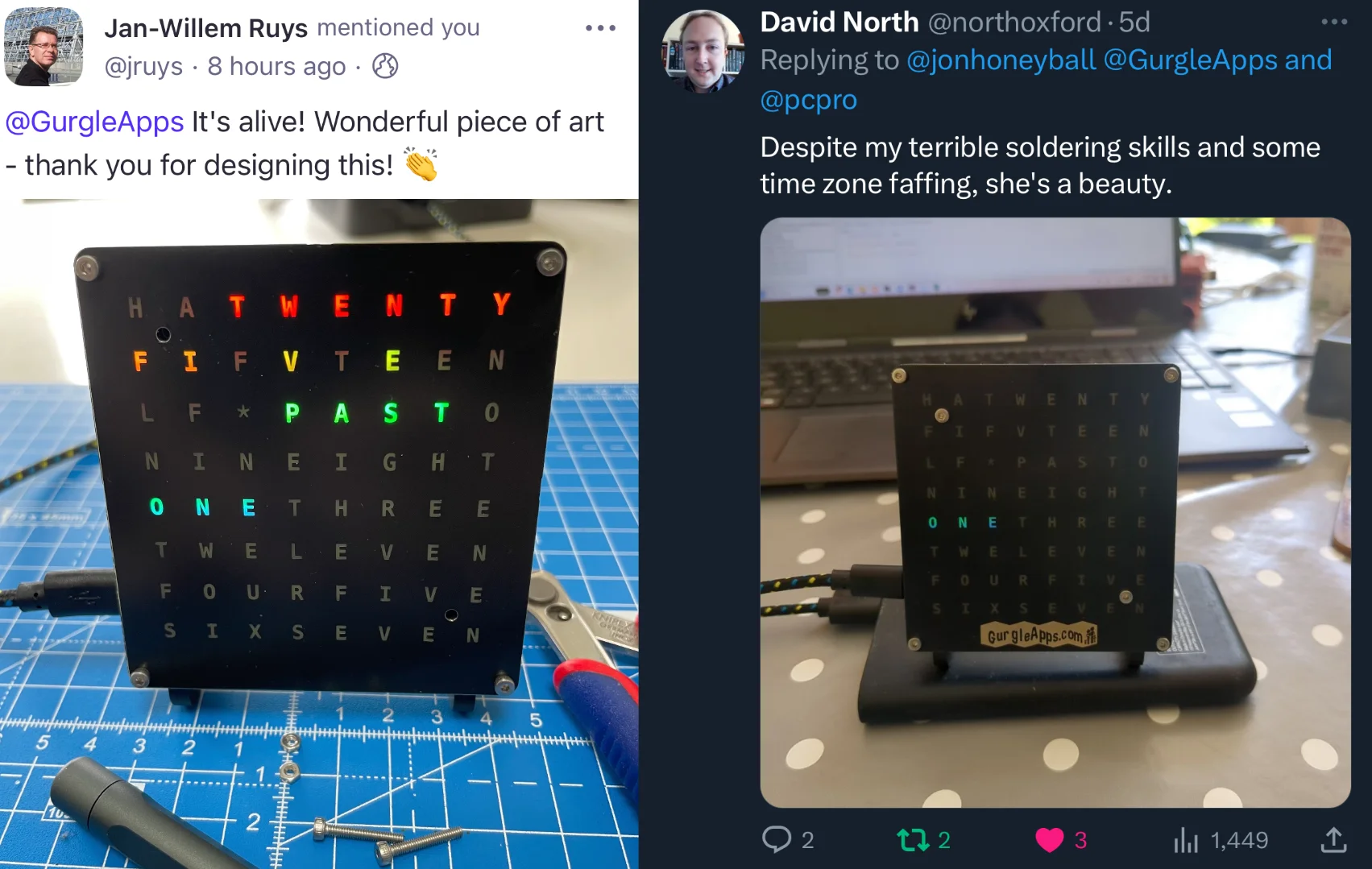 word clock community gallery 1